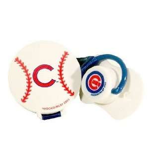  Chicago Cubs Pacifier With Clip