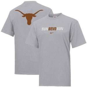    Nike Texas Longhorns Ash Rush the Field T shirt