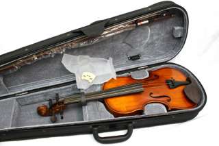 Violin VN 534 Venetian Hand Carved Solid Wood SIZE 3/4  