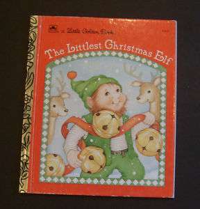 Little Golden Book THE LITTLEST CHRISTMAS ELF 9780307605023  