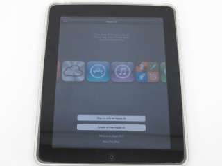 Apple iPad 16GB Silver Tablet Model A1337 885909405916  