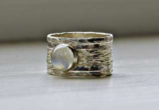   rustic stackable wedding ring   handmade engagement rings  