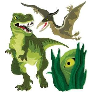   Boutique Dimensional Stickers Dinosaurs 