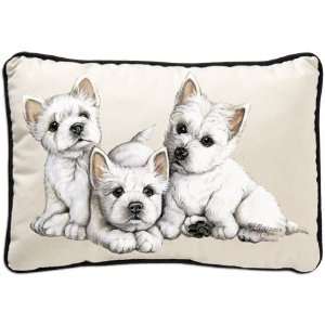   Dog Breed Decorative Pillow   Gift for Dog Lover