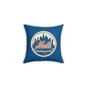  New York Mets Decorative Throw Pillow (MVP Series) Sports 
