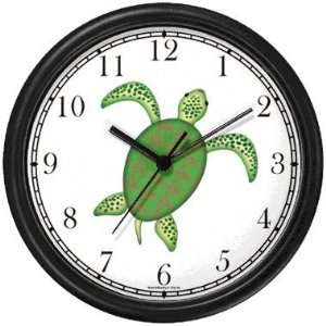  Green No.2 Sea Turtle or Tortoise with Fancy Shell Design 