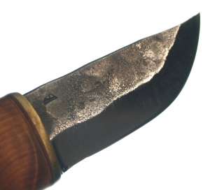 HAND MADE Wood Jewel Finnish Hunting Knife FINLAND  