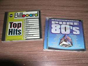1980’s Eighties Greatest Hits Music CD Lot  