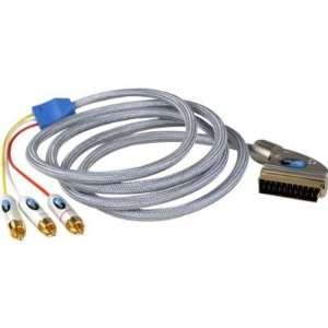 Gefen CAB SCART2CPAU RP 10MM Composite Audio/Video Cable Adapter (CAB 