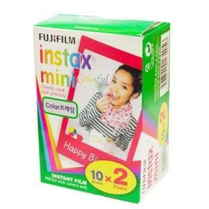  Colorful Fuji Instax Mini Film (20 Films)