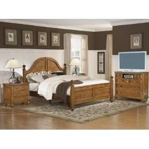  Hadley Pointe Media Chest in Honey Pine Furniture & Decor