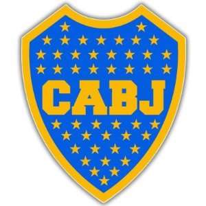 Boca Juniors car bumper sticker decal 4 x 5