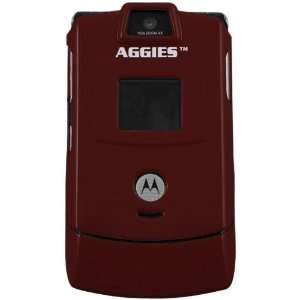 Texas A&M Aggies Maroon Razor Protective Cell Phone Cover  
