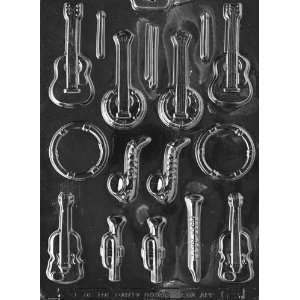    MUSICAL INSTRUMENTS Jobs Candy Mold Chocolate