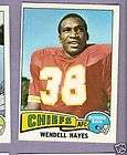 1975 Topps FB #43 Wendell Hayes/Chiefs EX/MT