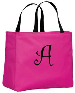 Personalized Monogrammed Embroidered Tote Bridesmaid Gift Bags Bridal 