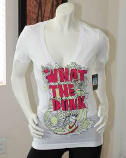 NIKE What The Dunk T Shirt low high sz M NEW  