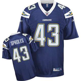 Darren Sproles Jersey   Sproles San Diego Chargers #43 Replica Reebok 