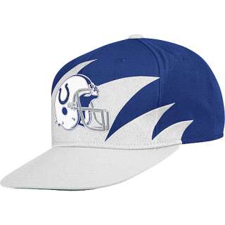 Mitchell & Ness Baltimore Colts/Indianapolis Colts Sharktooth Snapback 