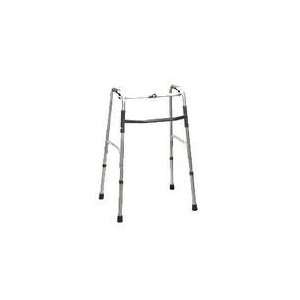 Drive Medical Deluxe Folding Walker with One Push Button 