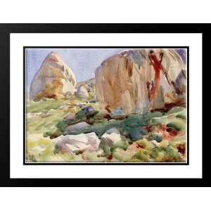  Sargent, John Singer 24x19 Framed and Double Matted The 