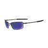 Oakley   Polarized SQUARE WIRE Fishing Specific Pewter/Deep Blue (12 