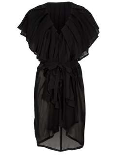 Ann Demeulemeester Ruffle Dress   Degli Effetti Women   farfetch 