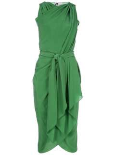 Lanvin Silk Dress   Bernardelli   farfetch 