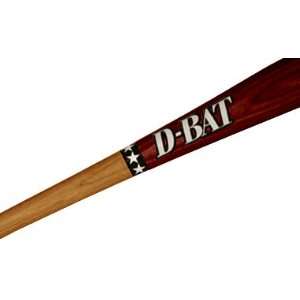 D Bat Pro Cut 159 Two Tone Baseball Bats NATURAL/CHERRY 34 