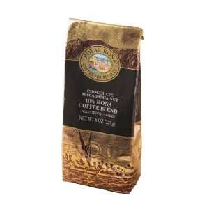 Royal Kona   Chocolate Macadamia Nut   10% Kona Coffee Blend   All 