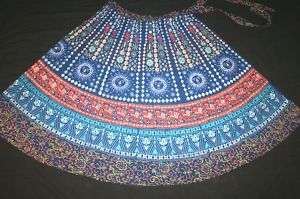 10 Hand Block Print Wraprons Skirts Wholesale India 40  