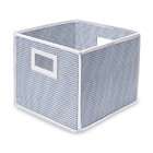 Badger Basket Folding Basket Storage Cube   Blue Gingham(Set of 2) BB 