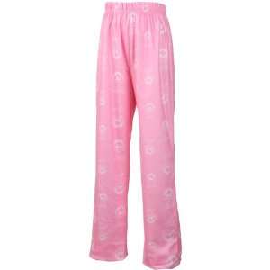  Youth Girls Printed Flannel Pajama Pants   Pink