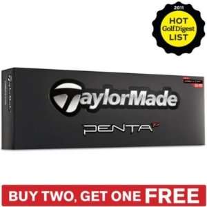 TaylorMade Penta TP High Numbers Golf Balls   12 pack  