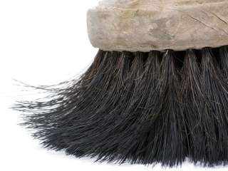 Vintage Antique Horse Hair Wood Broom Brush Duster Head  