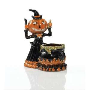  Halloween Character Witch & Caldrom Votive Holder