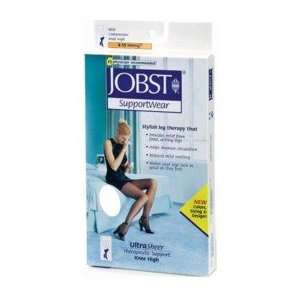  Jobst UltraSheer Knee High 8 15mm White (119236) SMALL 
