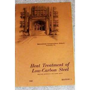 Heat Treatment of Low Carbon Steel    1942    [Edition 1 