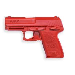 ASP Patended Solid Silicone Made Red Training Gun H&K .45 