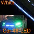   DRL Driving Daytime Running Day LED Light Head Lamp Super White  