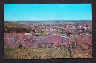 1960s Jasper Knob Iron Ore Town View Ishpeming MI PC  