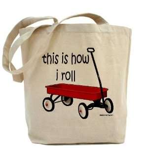  LITTLE RED WAGON Funny Tote Bag by  Beauty