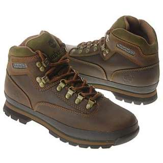 Mens Timberland EuroHiker Oily Brown Smooth Shoes 