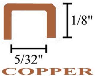 Copper Came Channel   12 feet + LOW SHIPPING  