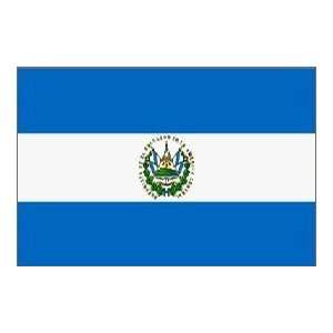  El Salvador Flag Nylon 2 ft. x 3 ft.