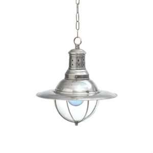  GH10487   Vintage Style Factory Light with Glass Dome 