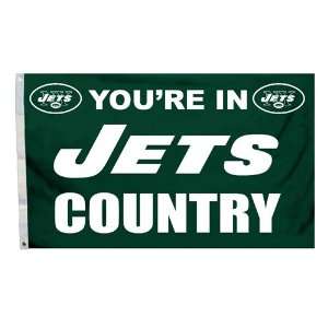   Jets NFL Youre in Jets Country 3x5 Banner Flag 