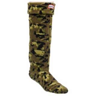 Accessories Hunter Boot Womens Camo Welly Sock Green Camo Shoes 