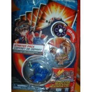  Bakugan Battle Brawlers Starter Pack Blue Dragonoid Toys 