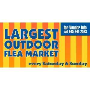   3x6 Vinyl Banner   Largest Outdoor Flea Market 